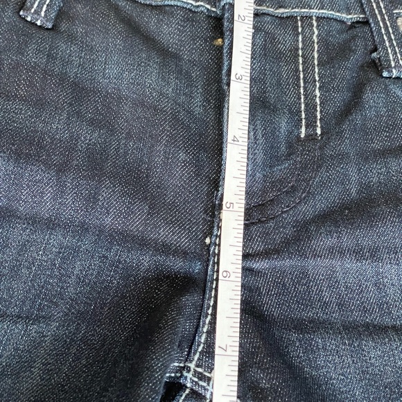 JAMES JEANS DRY AGED DENIM CURATED BY SEAN BOOTCUT DARK WASH SIZE 25 EUC - Picture 12 of 14